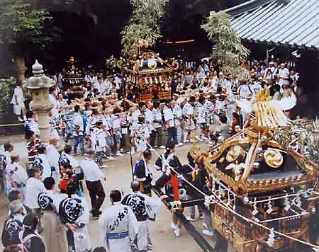 海南神社 夏の例大祭